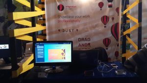 Imaginators booth at RiseUp summit 2016
